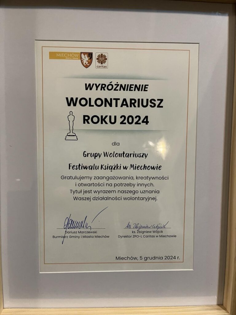 Wyróżnieni Wolontariusze